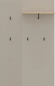 Akasztópanel 85, szürkésbarna Taupe/silverjack tölgy, DOMCA