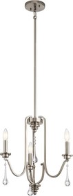 Quintiesse KARLEE QN-KARLEE3 Csillár 3x60W/E14