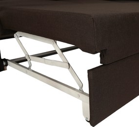 Ülőgarnitúra, szövet csoki, SEGORIA LUX