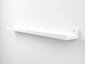 Fali polc képekhez FOTOPLANK 120 cm, fehér