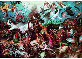 Művészet A Lázadó angyalok bukása Bruegel 1000 db-os Compact puzzle Clementoni