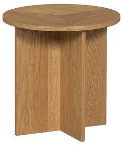 Kerek tárolóasztal szett 2 db-os ø 45 cm Lina – WOOOD