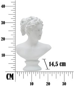 Roman Woman fehér dekorációs szobor - Mauro Ferretti