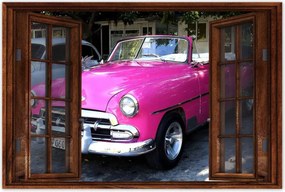 Poszterek 120x80 Kubai autó