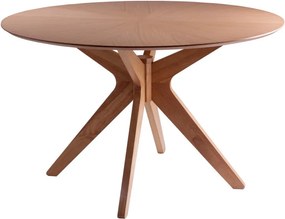 Carmel tölgyfa mintás étkezőasztal, ⌀ 120 cm - sømcasa