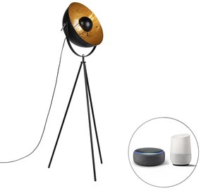 Okos állólámpa állványon fekete, WiFi-vel, A60 - Magna 40 Eglip