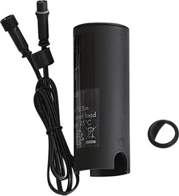 12V-os fekete földbe süllyeszthető spotlámpa LED-del IP67 - Voltaire Linsey