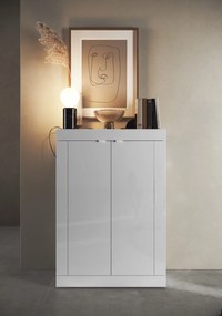 Basic cipőszekrény fehér 78 x 116 cm