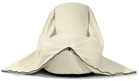 Világosszürke buklé gyerek babzsákfotel Cocoon 100 – SLOWDOWN