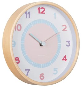 Karlsson 5963MC design falióra világoskék, átmérő 25 cm
