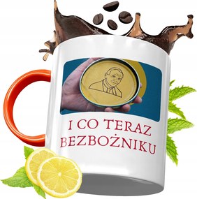 Narancssárga Vicces Bögre Vicces Ajándék fényképes nyomtatással