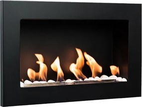 BIO FLAME Easy S Open Black biokandalló 65x40 cm