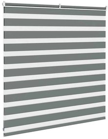 zebrafüggönnyel sötét szürke szövetszélesség 135,9cm poliészter