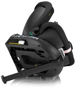 Lionelo NAVY i-Size 40-150 cm autósülés alapozattal, fekete/rózsaszín