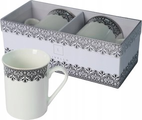 2 db-os porcelán bögre díszdoboz 350 ml Livello dísz