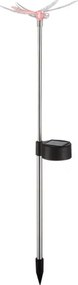 Globo 33949-4 Solar leszúrható színváltós műanyag pillangó, IP44, akkumullátorral: 40mAh 1,2 V, HxSZxM:60x70x420mm, tartozék: 1xLED 0,06W 3V, 4db/szett