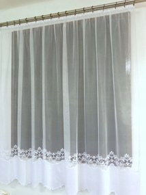 Mg Függöny 628/72 Fehér 250X180 készre varrt M