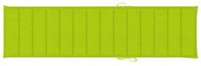 élénkzöld oxford szövet napozóágy párna 200 x 50 x 3 cm