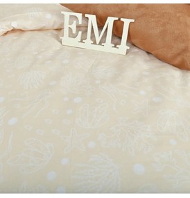 EMI Sea krémszínű pamut ágyneműhuzat