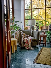 Pamutkeverék takaró 130x160 cm Vivielle – Bloomingville