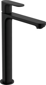 Hansgrohe Rebris S magas mosdó csaptelep leeresztőszeleppel matt fekete 72590670
