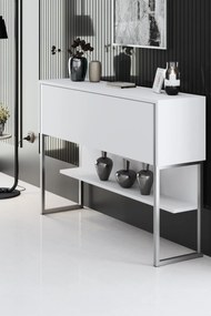 Komód Luxe - Silver, White