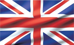 Fotótapéta brit zászló Union Jack vinyl 368x254 +ragasztó