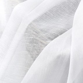Goldea luxus, fényes függöny - fehér 300 cm
