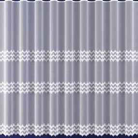 Mg Függöny fehér 618/363 350x250 kész, M szalaggal