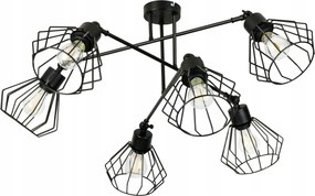 Mennyezeti lámpa állítható csillár Loft Metal 6