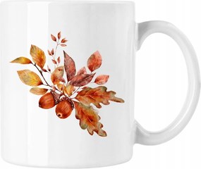 Bögre Makk Őszi Időszak Fehér 330ml