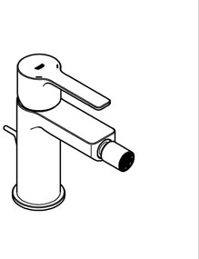 GROHE 33848001 - LINEARE bidécsaptelep DN 15, fényes króm