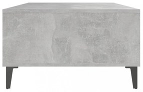 betonszürke szerelt fa dohányzóasztal 103,5 x 60 x 35 cm