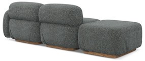 Szürke moduláris heverő (jobb oldali) Ailani – Makamii