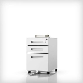 ATE fém irodai tároló 390 x 600 x 500 mm, szürke