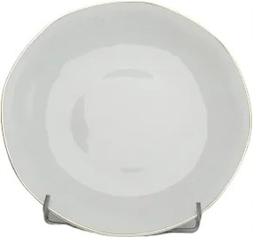 Tányér fej 21cm Jastra 0064 Lubiana arany csíkos