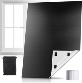 Sötétítő Roló Fúrás Nélkül 2M*1.45M,SÖTÉTÍTŐ Fólia Ablakokhoz