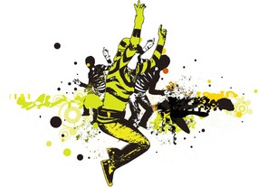 Kép - Street dance (70x50 cm)