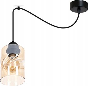 Mennyezeti függőlámpa csillár Pók Loft 1 lámpabúra led mennyezeti lámpa