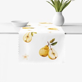 Goldea teflonbevonatú asztali futó - körtés kert 35x160 cm