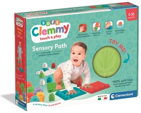 Színes Clemmy Touch & Play készségfejlesztő babajáték Clementoni