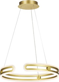 ITALUX MD17016002-1E-GD KIARA Modern Led Függesztett Lámpa Arany LED IP20