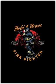 Poszterek 80x120 Tűzoltó Tűzoltóság