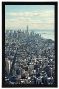 Poszter kilátás nyílik New York bájos belvárosára
