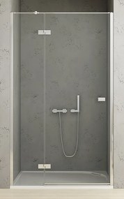New Trendy Reflexa zuhanyajtók 110 cm dönthető króm fényes/átlátszó üveg EXK-5063