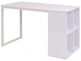 fehér íróasztal 120 x 60 x 75 cm