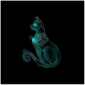 Poszterek 30x30 Egyiptomi doromboló cica