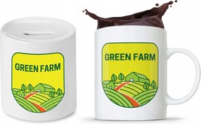 Persely Bögre Szett Gazdáknak Ajándék fényképes nyomtatással