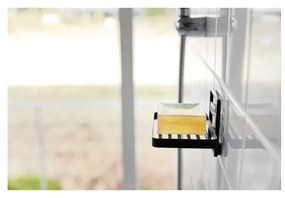 Fekete öntapadós fém szappantartó Film Hook – YAMAZAKI