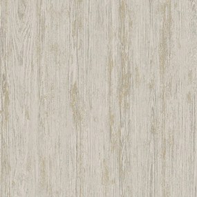 Holden Decor Textura Sapele arany-ezüst deszkamintás fémhatású vlies tapéta – 66152